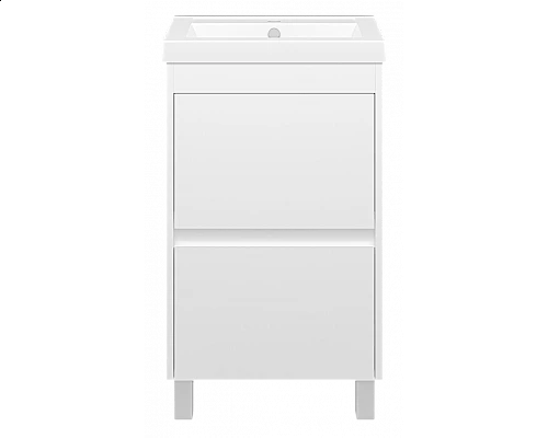 Заказать Алиса - 50 тумба 1 ящ. напольная белая эмаль в магазине сантехники Santeh-Crystal.ru