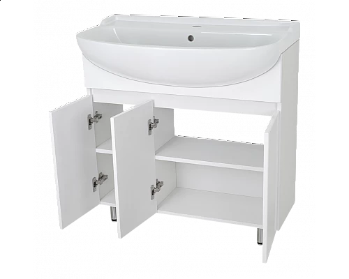 Купить Амур - 80 Тумба напольная прямая (ПВХ) в магазине сантехники Santeh-Crystal.ru