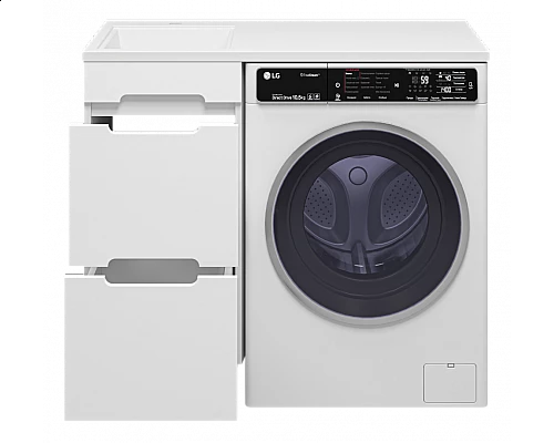 Заказать Байкал - 40 Тумба под стиральную машину 2 ящ .ПВХ (аналог Фостера) в магазине сантехники Santeh-Crystal.ru