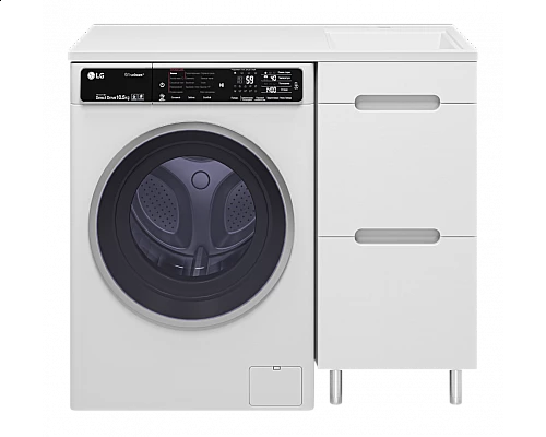 Заказать Байкал - 40 Тумба под стиральную машину 2 ящ .ПВХ (аналог Фостера) в магазине сантехники Santeh-Crystal.ru