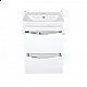 Купить Венера - 55 Тумба с 2 ящ. белая в магазине сантехники Santeh-Crystal.ru