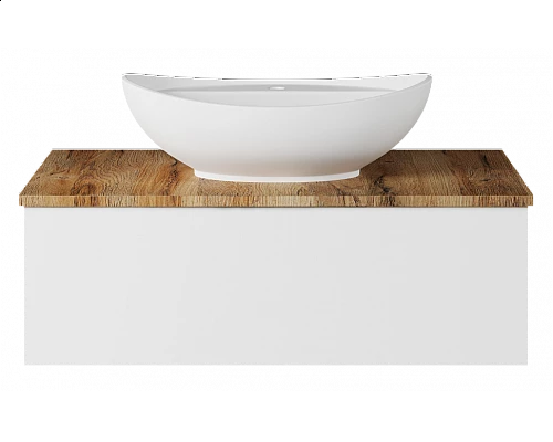 Приобрести Ива - 90 Тумба подвесная комбинированная 1 ящ. О в магазине сантехники Santeh-Crystal.ru