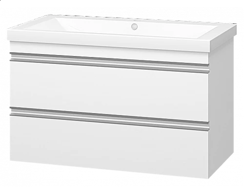 Приобрести Ингрид - 90 Тумба подвесная с 2 ящ.эмаль в магазине сантехники Santeh-Crystal.ru