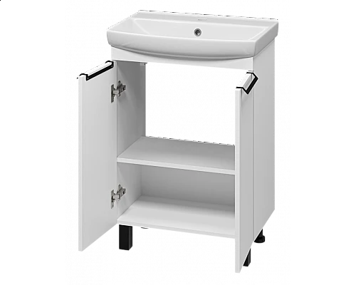 Приобрести Клермонт - 60 тумба прямая напольная (эмаль) в магазине сантехники Santeh-Crystal.ru