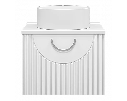 Приобрести Ярина - 60 Тумба подвесная 1 ящ белая мат. эмаль в магазине сантехники Santeh-Crystal.ru