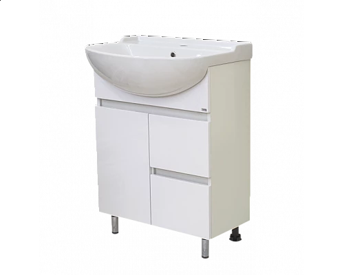 Заказать Амур - 60 Тумба напольная с 2 ящ. в магазине сантехники Santeh-Crystal.ru