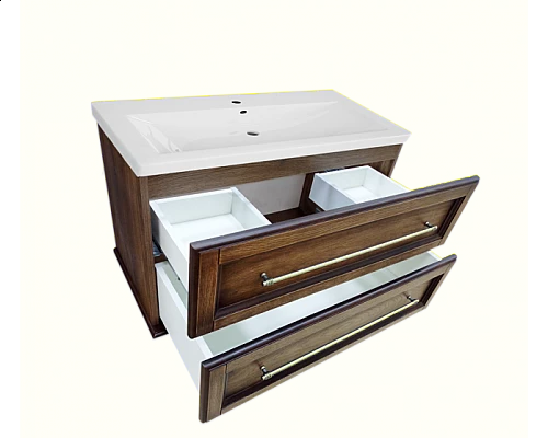 Заказать Винтаж -100 Тумба подвесная с 2 ящ. дуб в магазине сантехники Santeh-Crystal.ru