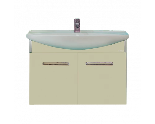 Заказать Джулия - 75 Тумба подвесная бежевая в магазине сантехники Santeh-Crystal.ru