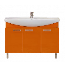 Джулия -120 Тумба прямая оранжевая