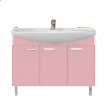 Джулия -120 Тумба прямая розовая