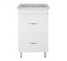 Фостер - 50 Тумба напольная с 2 ящ. белая