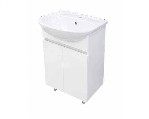 Купить Элегия - 55 Тумба напольная прямая (ПВХ) в магазине сантехники Santeh-Crystal.ru