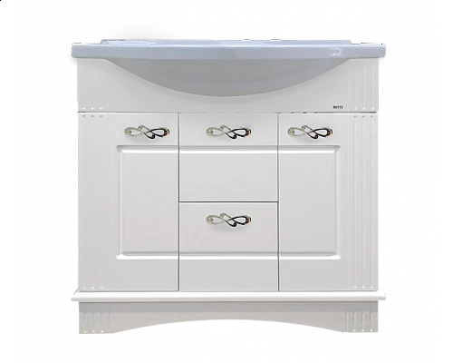 Купить Эльбрус - 80 Тумба белая эмаль в магазине сантехники Santeh-Crystal.ru