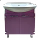 Заказать Эмма - 85 Тумба прямая сиреневая в магазине сантехники Santeh-Crystal.ru