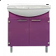 Заказать Эмма - 85 Тумба прямая сиреневая в магазине сантехники Santeh-Crystal.ru