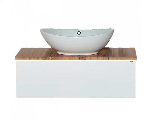 Приобрести Ива - 90 Тумба подвесная комбинированная 1 ящ. О в магазине сантехники Santeh-Crystal.ru