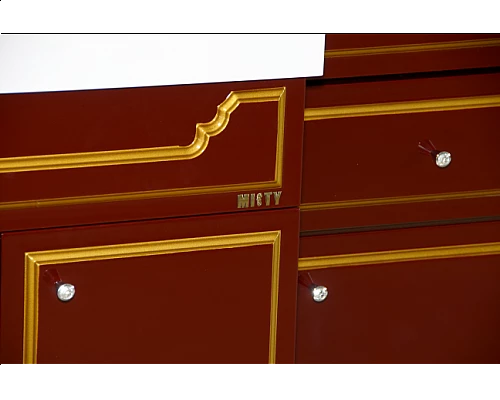 Заказать Praga -105 Тумба с 3 ящ.бордо патина в магазине сантехники Santeh-Crystal.ru