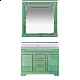 Купить Praga -105 Тумба с 3 ящ.салатовая /патина в магазине сантехники Santeh-Crystal.ru