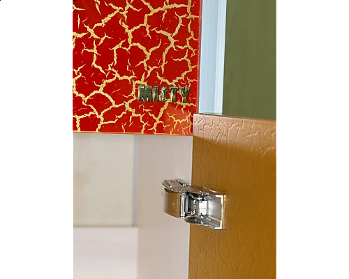 Купить Джулия -105 Тумба прямая КРАКОЛЕТ красный в магазине сантехники Santeh-Crystal.ru