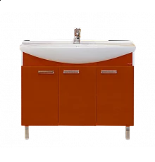 Джулия -105 Тумба прямая красная