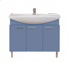 Джулия -105 Тумба прямая синяя