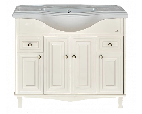 Заказать Шармель -105 Тумба с 2 ящ. светло-бежевая эмаль в магазине сантехники Santeh-Crystal.ru