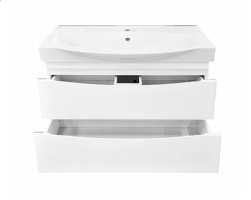 Заказать Элвис -105 Тумба напольная с 2 ящ. белая эмаль в магазине сантехники Santeh-Crystal.ru