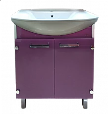 Эмма - 75 Тумба прямая сиреневая