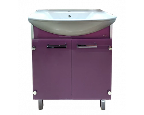 Заказать Эмма - 75 Тумба прямая сиреневая в магазине сантехники Santeh-Crystal.ru