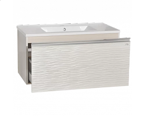 Купить Вегас - 90 Тумба подвесная с 1 ящиком в магазине сантехники Santeh-Crystal.ru