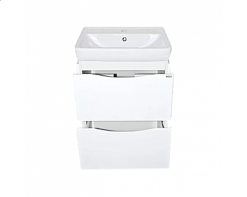 Купить Венера - 55 Тумба с 2 ящ. белая в магазине сантехники Santeh-Crystal.ru