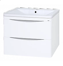 Атлантик - 60 Тумба подвесная с 2 ящ. закруг. края