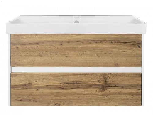 Купить Адриана - 90 Тумба подвесная с 2 ящ. / раковина в магазине сантехники Santeh-Crystal.ru