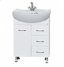 Уют - 60 Тумба с 3 ящ. / раковина (комплект)