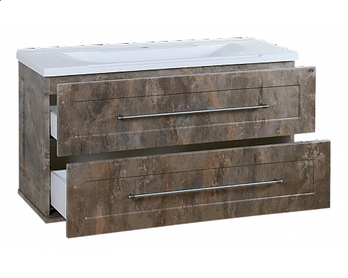 Купить Марта -100 Тумба подвесная цинк / раковина в магазине сантехники Santeh-Crystal.ru