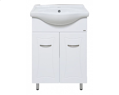 Приобрести Классик - 60 Тумба прямая Б/К / раковина в магазине сантехники Santeh-Crystal.ru