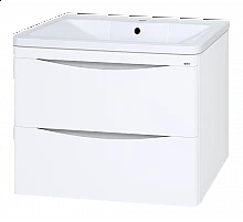 Атлантик - 70 Тумба подвесная с 2 ящ. закруг. края / раковина