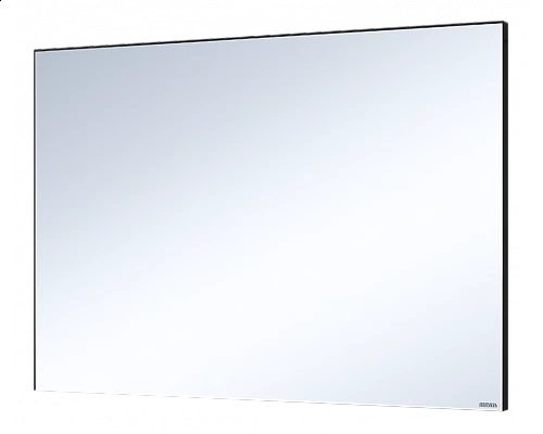 Приобрести MARS -120 Зеркало в черном матовом профиле в магазине сантехники Santeh-Crystal.ru