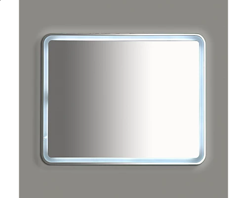 Приобрести 3 Неон - Зеркало LED 1000х800 сенсор на корпусе (с круглыми углами) в магазине сантехники Santeh-Crystal.ru