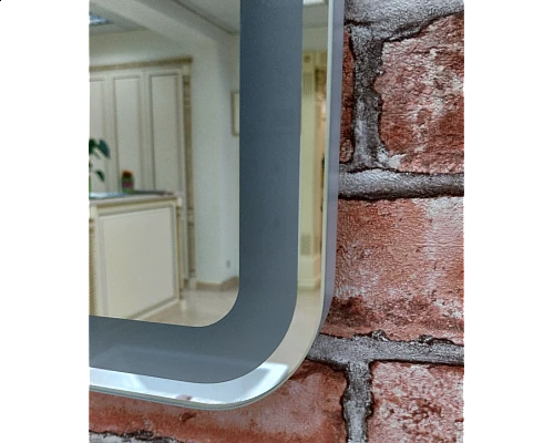 Приобрести 3 Неон - Зеркало LED  500х800 сенсор на корпусе (с круглыми углами) в магазине сантехники Santeh-Crystal.ru