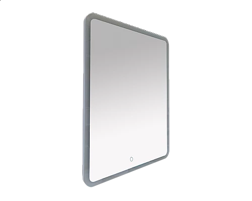 Заказать 3 Неон - Зеркало LED  600х800 сенсор на зеркале  (с круглыми углами) О в магазине сантехники Santeh-Crystal.ru