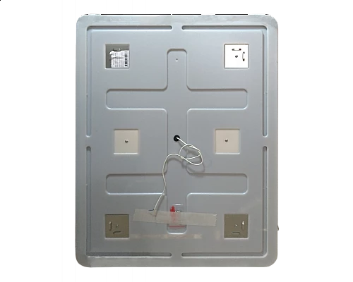 Заказать 3 Неон - Зеркало LED  600х800 сенсор на зеркале  (с круглыми углами) О в магазине сантехники Santeh-Crystal.ru