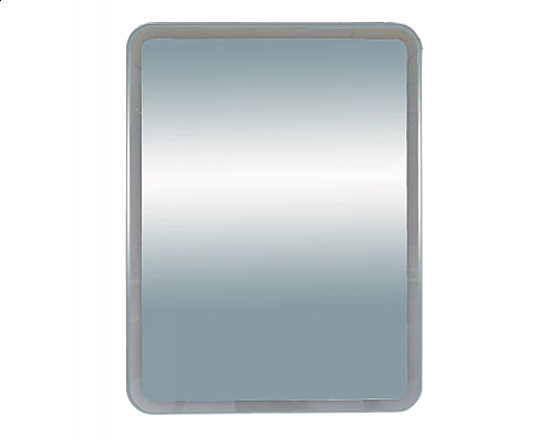 Купить 3 Неон - Зеркало LED  600х800 сенсор на корпусе (с круглыми углами) О в магазине сантехники Santeh-Crystal.ru