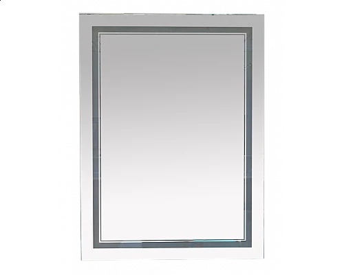 Заказать 2 Неон - Зеркало LED  600х800 сенсор на корпусе (двойная подсветка) в магазине сантехники Santeh-Crystal.ru