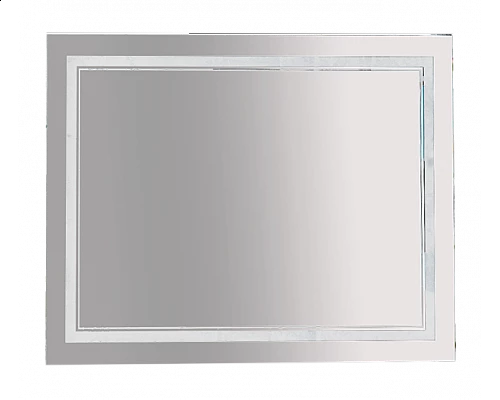 Заказать 2 Неон - Зеркало LED 1000х800 сенсор на корпусе (двойная подсветка) в магазине сантехники Santeh-Crystal.ru