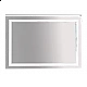 Купить 2 Неон - Зеркало LED 1200х800 клавишный выключатель (двойная подсветка) в магазине сантехники Santeh-Crystal.ru