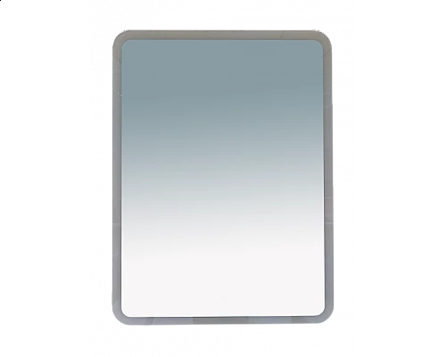 Купить 3 Неон - Зеркало LED  600х800 клавишный выключатель (с круглыми углами) в магазине сантехники Santeh-Crystal.ru