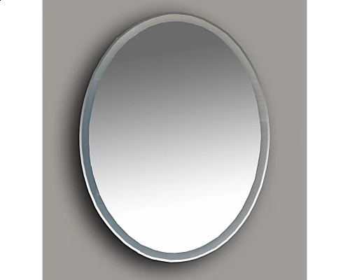 Приобрести 4 Неон - Зеркало LED 600х800 сенсор на корпусе (овальное) в магазине сантехники Santeh-Crystal.ru