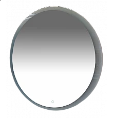 5 Неон - Зеркало LED 700х700 сенсор на зеркале (круглое)