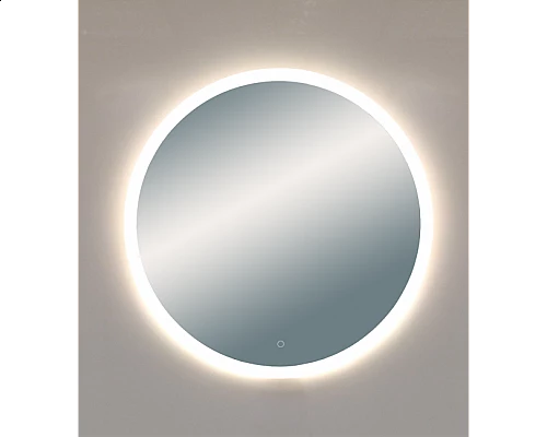 Купить 5 Неон - Зеркало LED 700х700 сенсор на зеркале (круглое) в магазине сантехники Santeh-Crystal.ru